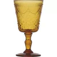 FORTESSA Archie Sklenice na stopce, objem: 0,28 litru, výška: 170 mm, jantarová