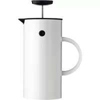 EM 77 French press konvice, objem: 1,00 litru, výška: 210 mm, délka: 105 mm, bílá