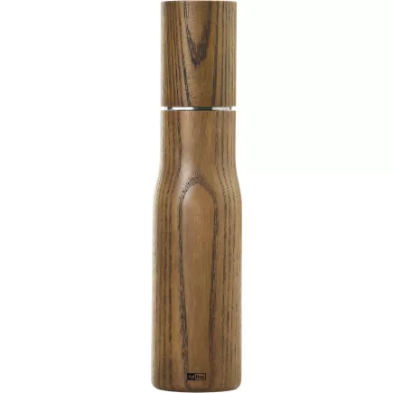 AdHoc Młynek do pieprzu/soli, wysokość: 270 mm, średnica: 65 mm, orzechowy brąz