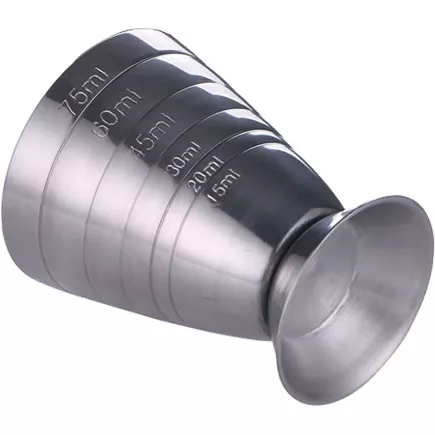 Barová odměrka, výška: 75 mm, průměr: 60 mm