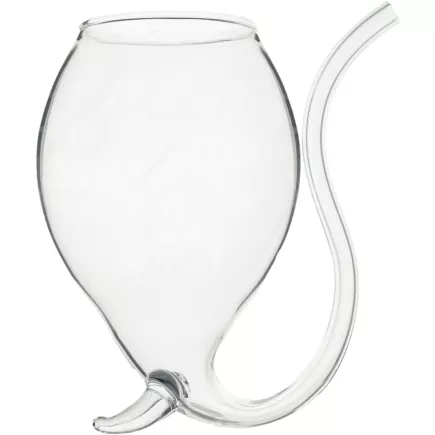 Koktejlová sklenice Sherlockova dýmka, objem: 0,32 litru, výška: 160 mm, délka: 100 mm