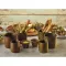 GENWARE Tác nerezový Vintage, výška: 20 mm, délka: 200 mm, šířka: 140 mm