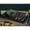 GENWARE Fastfoodový stojánek nerez, výška: 50 mm, délka: 200 mm, šířka: 100 mm, černý