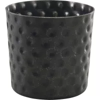 GENWARE Servírovací miska nerez, výška: 80 mm, průměr: 85 mm, černá