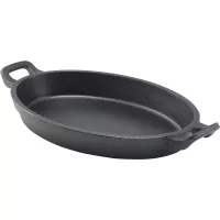 GENWARE Forma do zapiekania żeliwna, wysokość: 35 mm, długość: 240 mm, szerokość: 173 mm