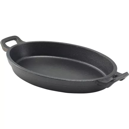 GENWARE Forma do zapiekania żeliwna, wysokość: 35 mm, długość: 240 mm, szerokość: 173 mm
