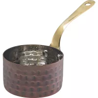 GENWARE Garnek serwisowy ze stali nierdzewnej, wysokość: 45 mm, ø: 78 mm, miedziany