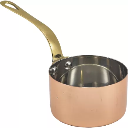 GENWARE Servírovací hrnec nerezový, výška: 45 mm, průměr: 78 mm, měďěný