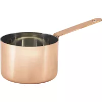 GENWARE Servírovací hrnec nerezový, výška: 70 mm, délka: 180 mm, šířka: 90 mm, měděný