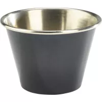 GENWARE Miska nerezová, výška: 43 mm, průměr: 61 mm, černá