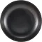 GENWARE Miska porcelanowa, wysokość: 58 mm, średnica: 225 mm, czarna