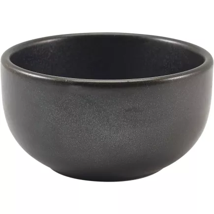 GENWARE Miska porcelánová, výška: 65 mm, průměr: 114 mm, černá