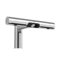 Automatická vodovodní baterie s integrovaným vysoušečem rukou Jet Dryer AIRTAP, kulatá, lesklý chrom