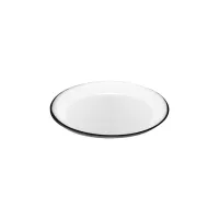 PAŞABAHÇE Talíř mělký, skleněný, výška: 15 mm, průměr: 190 mm