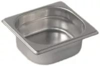 Pujadas FIRST Pojemnik gastronomiczny GN 1/6, wysokość 65 mm, stal nierdzewna