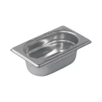 Pujadas FIRST Pojemnik gastronomiczny GN 1/9, wysokość 100 mm, stal nierdzewna