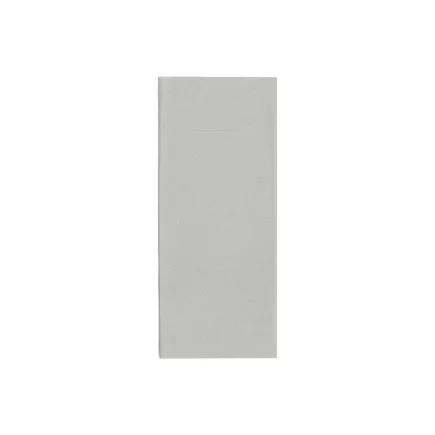 MANK BASIC Kieszeń na sztućce, 300 sztuk, złożenie 1/8, Linclass-Professional, szary