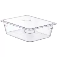 ARAVEN Gastronádoba GN 1/2, polykarbonát, hloubka: 100 mm, objem: 6,2 L