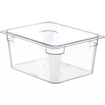 ARAVEN Pojemnik gastronomiczny GN 1/2, poliwęglan, głębokość: 150 mm, pojemność: 8 L