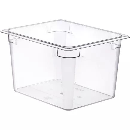 ARAVEN Pojemnik gastronomiczny GN 1/2, poliwęglan, Głębokość: 200 mm, Pojemność: 11,8 L