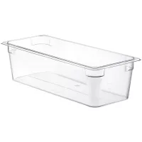 ARAVEN Gastronádoba GN 2/4, polykarbonát, hloubka: 150 mm, objem: 10,8 L