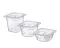 ARAVEN Pojemnik gastronomiczny GN 2/4, poliwęglan, Głębokość: 150 mm, Pojemność: 10,8 L