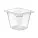ARAVEN Gastronádoba GN 1/6, polykarbonát, hloubka: 130 mm, objem: 1,9 L, perforovaná