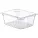 ARAVEN Gastronádoba GN 1/2, polykarbonát, hloubka: 130 mm, objem: 7,8 L, perforovaná