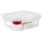 ARAVEN Gastronádoba s víkem GN 1/6, PP, hloubka: 65 mm, objem: 1,1 L, hermetická