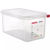 ARAVEN Gastronádoba s víkem GN 1/3, PP, hloubka: 150 mm, objem: 6 L, hermetická