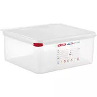 ARAVEN Gastronádoba s víkem GN 2/3, PP, hloubka: 150 mm, objem: 14 L, hermetická