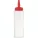 ARAVEN Mačkací láhev, LDPE, ø: 75 mm, výška: 273 mm, objem: 0,75 L, červená