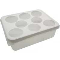ARAVEN Nádoba na 8 lahví na omáčky GN 1/2, polypropylen
