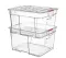 ARAVEN Pojemnik gastronomiczny GN 2/1, ABS, Głębokość: 300 mm, Pojemność: 90 L, perforowany