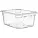 ARAVEN Gastronádoba GN 1/2, polykarbonát, integrovaný štítek, hloubka: 150 mm, objem: 9 L