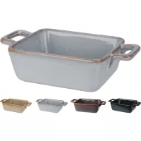 Zapékací mísa, různé barvy, výška: 53 mm, délka: 190 mm, šířka: 115 mm
