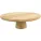 Patera drewniana na nóżce, wysokość: 90 mm, długość: 280 mm, szerokość: 280 mm