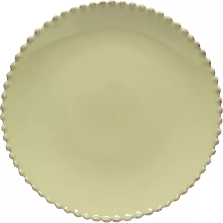 COSTA NOVA Pearl Talíř mělký, výška: 32 mm, ø: 284 mm, zelený