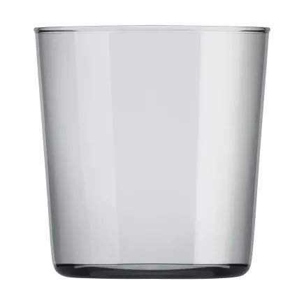ROYAL LEERDAM Szklanka, pojemność: 0,39 litra, wysokość: 90 mm, ø: 87 mm, szara