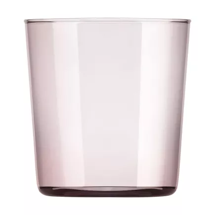 ROYAL LEERDAM Szklanka, pojemność: 0,39 litra, wysokość: 90 mm, ø: 87 mm, różowa