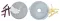 Tarcza do krojenia frytek 8×8 mm