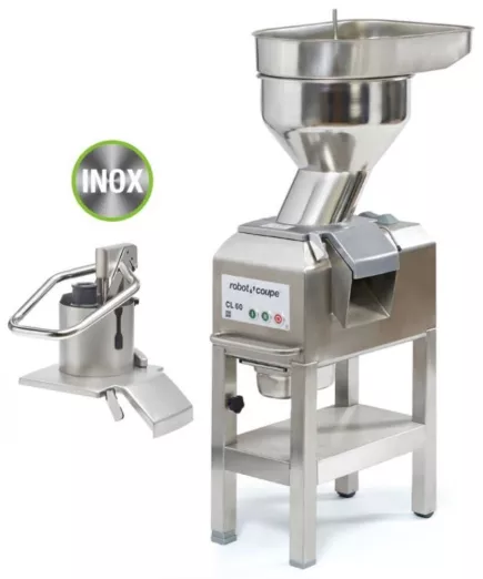 Krouhač zeleniny CL 60 F/AM, 400V, s automatickou hlavou + přítlačná páka