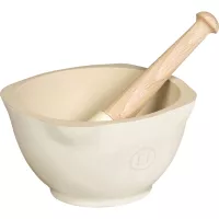 Hmoždíř keramický, výška: 80 mm, průměr: 150 mm