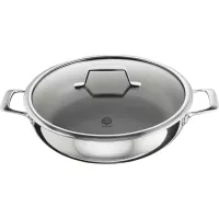 Astral Patelnia do smażenia ze szklaną pokrywką,, wysokość: 100 mm, długość: 380 mm