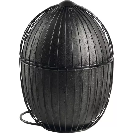 APS Ovo Kosz na jajka, wysokość: 310 mm, średnica: 230 mm, czarny