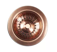 Lira Výpusť včetně přepadu, copper satin