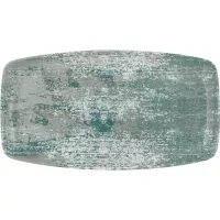 Mělký hamburgerový talíř Bauscher Smart  délka 36,2 cm, dekor Nordic