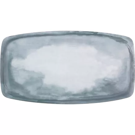 BAUSCHER Smart Talerz do burgerów, wysokość: 34 mm, długość: 362 mm, szerokość: 198 mm, dekor Coast