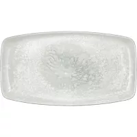 Mělký hamburgerový talíř Bauscher Smart délka 36,2 cm, dekor Salt