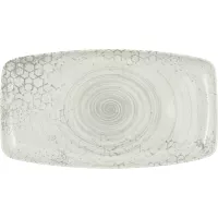 Mělký talíř snackový Bauscher Smart délka 31 cm, dekor Minea